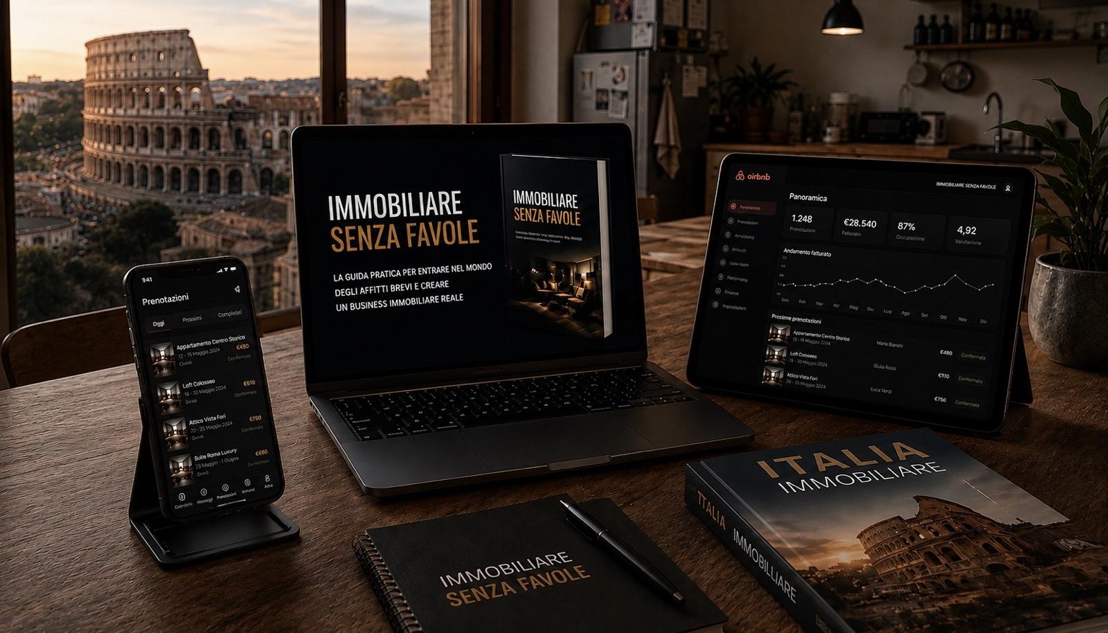 Mockup guida Immobiliare Senza Favole